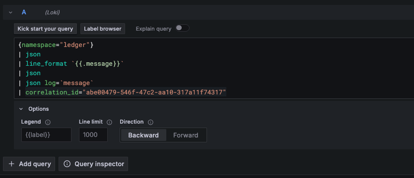 Log Correlation Search
